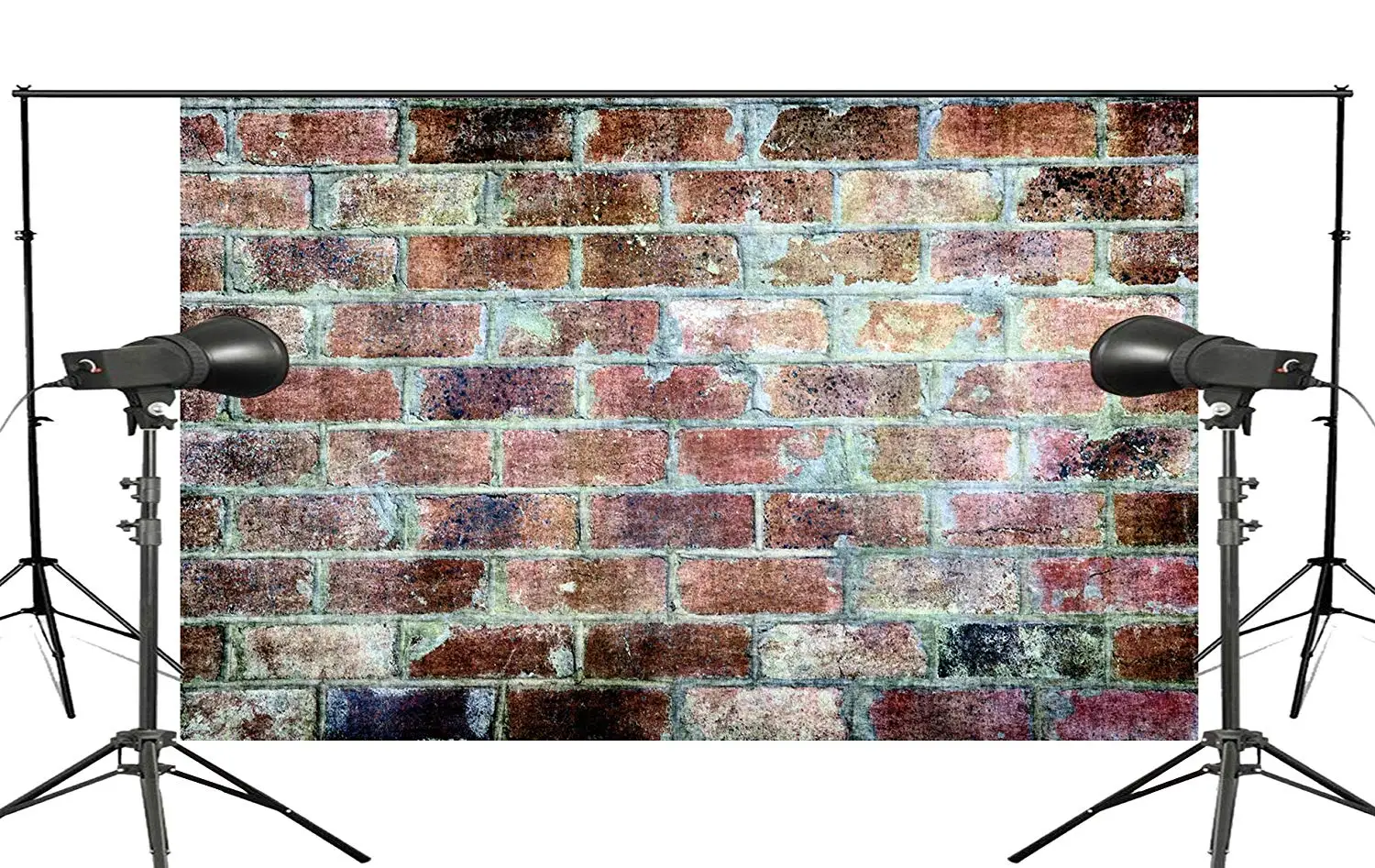 5x7ft ретро ностальгия смешанных цветов кирпичные настенные фотообои абстрактный