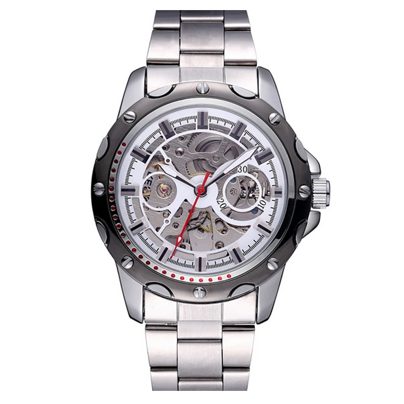 mechanical watch-grey