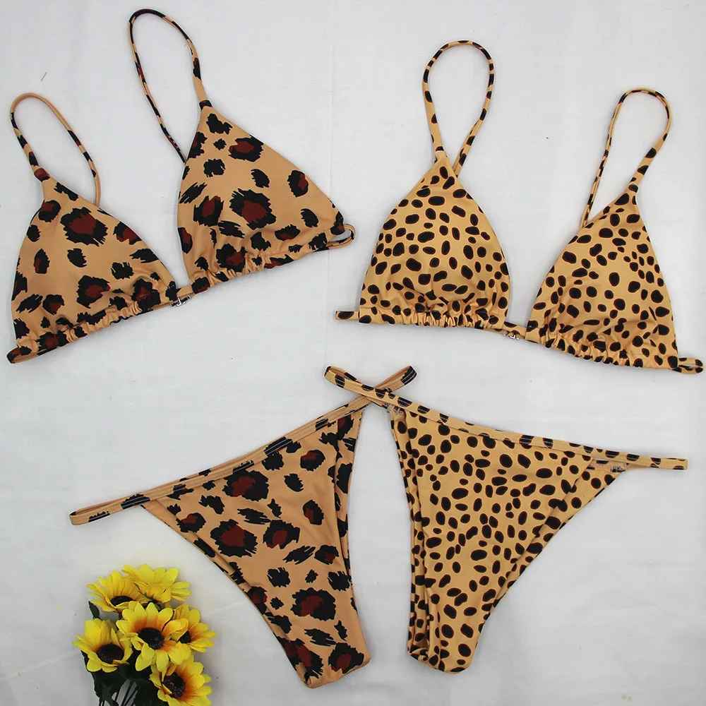 leopard print bathing suit bottoms