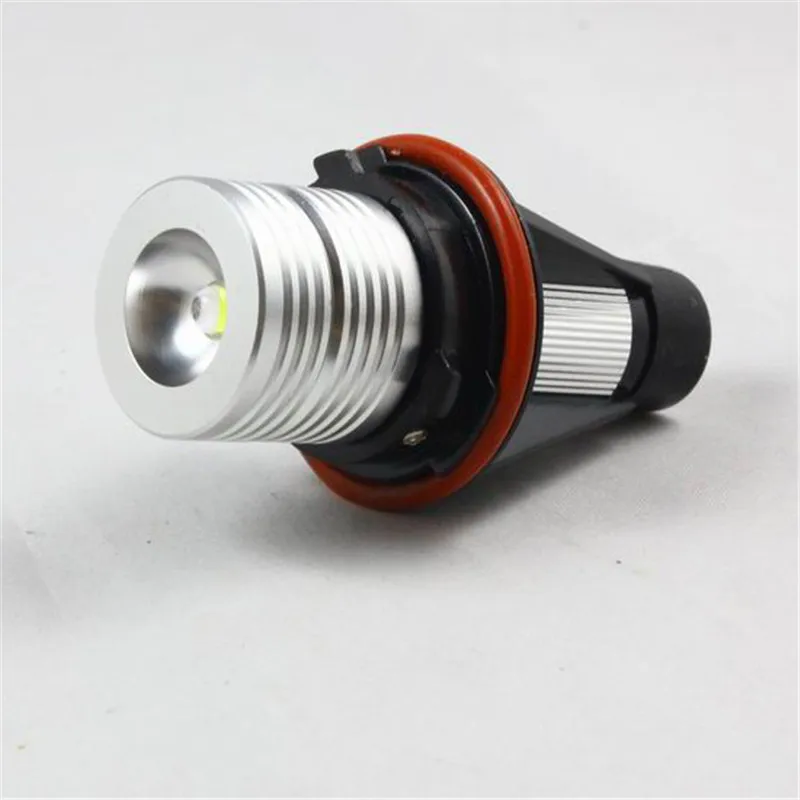 Online Rockeybright xenon white E39 led angel eyes halo light bulb headlight for bmw e39 e83 x3 e53 x5 e60 car led marker angel eyes