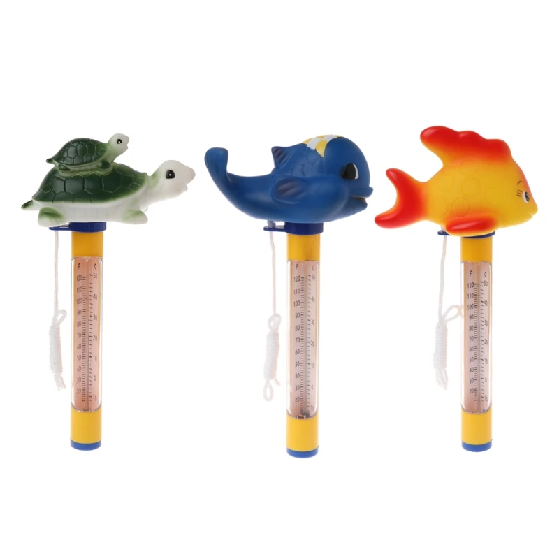 

Cute Animal Floating Water Sensor Thermometer for Outdoor Indoor Swimming Pools