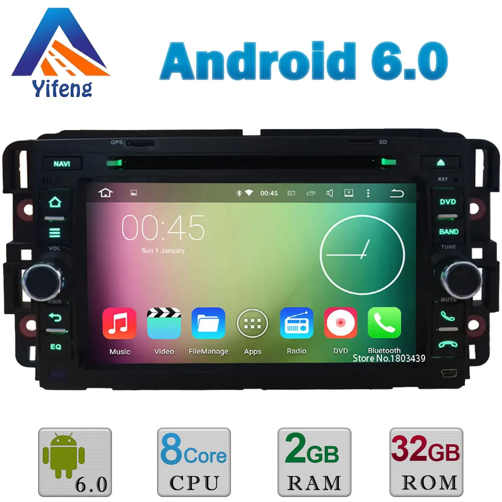 Android 6 Octa Core 2GB RAM 32GB ROM Car DVD Player font b Radio b font