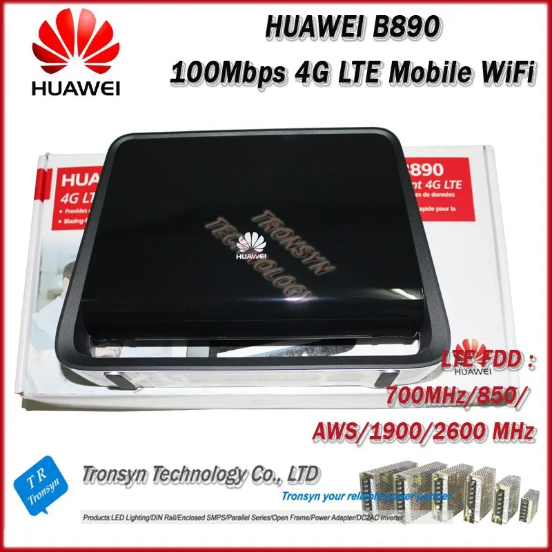 Новинка! аппарат не привязан к оператору сотовой связи LTE FDD 100 Мбит/с HUAWEI B890 4 аппарат не привязан к оператору сотовой связи беспроводная точка доступа шлюз с внешней антенны с USB, RJ11 и LAN Порты и разъёмы