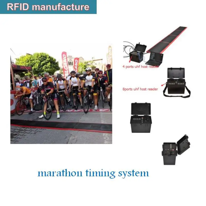 UHF RFID resuable водонепроницаемый браслет для лодыжки с ленточным ремешком ПВХ тег