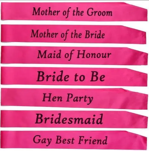 1 предмет розового цвета, с надписью "Bride To Be" лента для подружки невесты створки свадебный душ для вечеринок для девушек украшения принадлежности для вечеринки-девичника