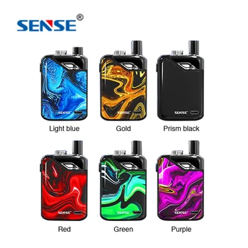 

NEW Sense Orbit TF Pod System Starter Kit 1100mAh Battery 3ml Refillable pod 1.5hrs Charing DL&MTL Ecig Vape VS Drag Nano