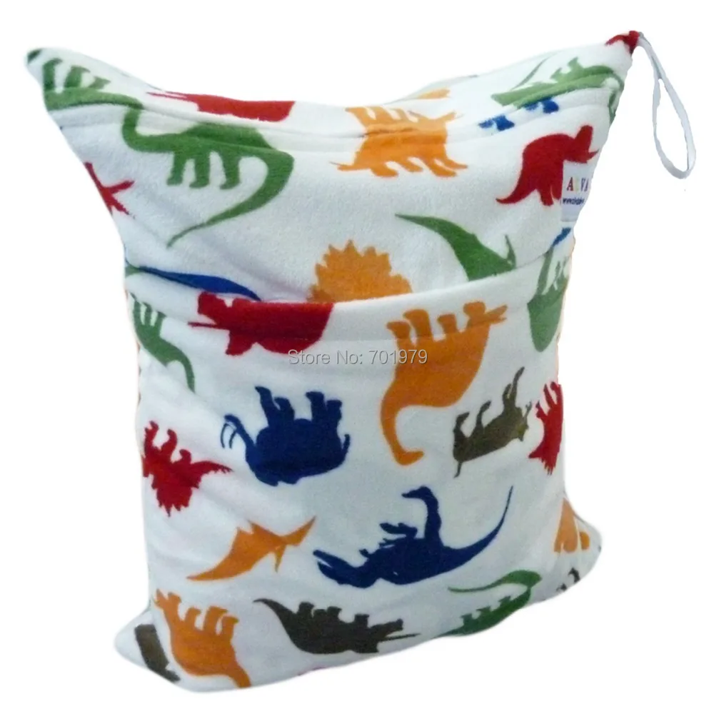 

2014 NEW ALVA Two pockets Two Zippers Waterproof Reusable Nappy Bag