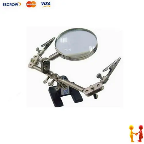 Free shipping! 5x zoom BEST 168Z Desktop Magnifier magnifying glass