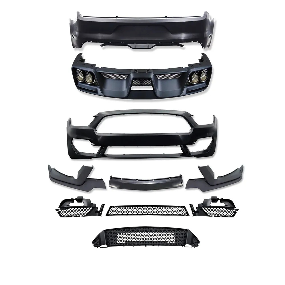 PP полный комплект для Mustang Ford 2015 2017 автомобильные аксессуары|bumper for car|car bumperbumper ford |