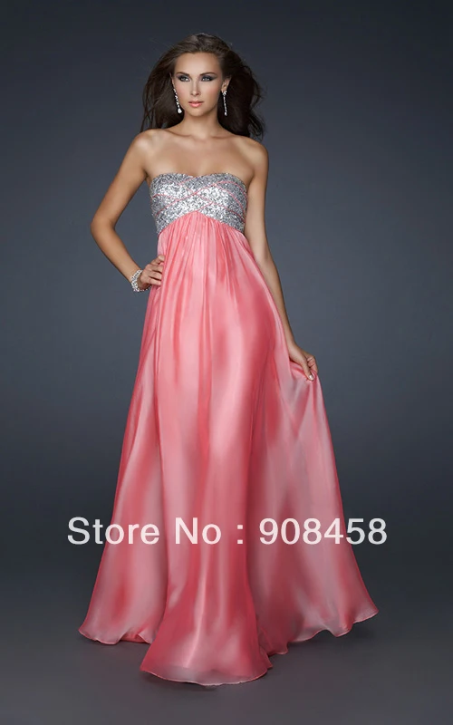 Free Shipping Prom Dresses 2013 Hot Selling Sweetheart A Line Chiffon Floor Length | Свадьбы и торжества