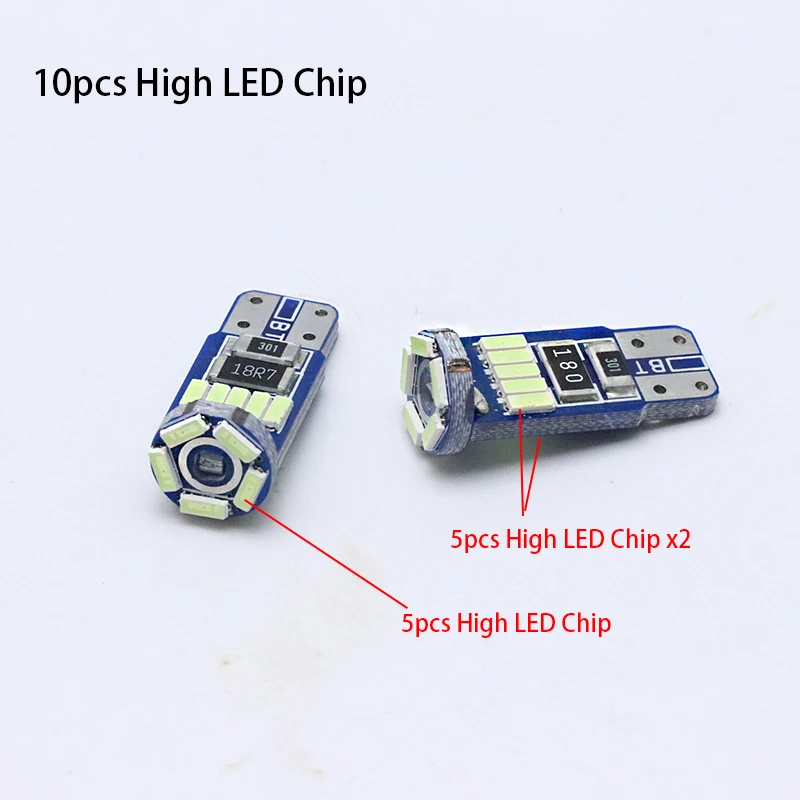 10 светодиодный т. белые Автомобильные светодиодные лампы T10 5730 8SMD 12 В|Сигнальная