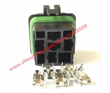 

10 Sets Automotive Female Wire Connector 5 Pin Plug 12092605 With Terminals