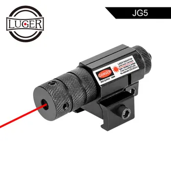 

LUGER Powerful Mini Red Dot Laser Sight Weaver Picatinny Mount Accessories For Gun Rifle Airsoft Pistol Tactical Hunting Scope