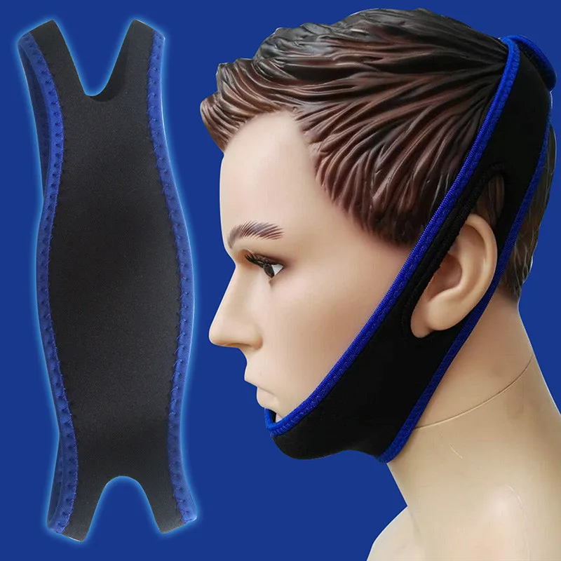 2Pieces Per Pack Anti Snore Stop Snoring Sleep Apnea Strap Belt Jaw