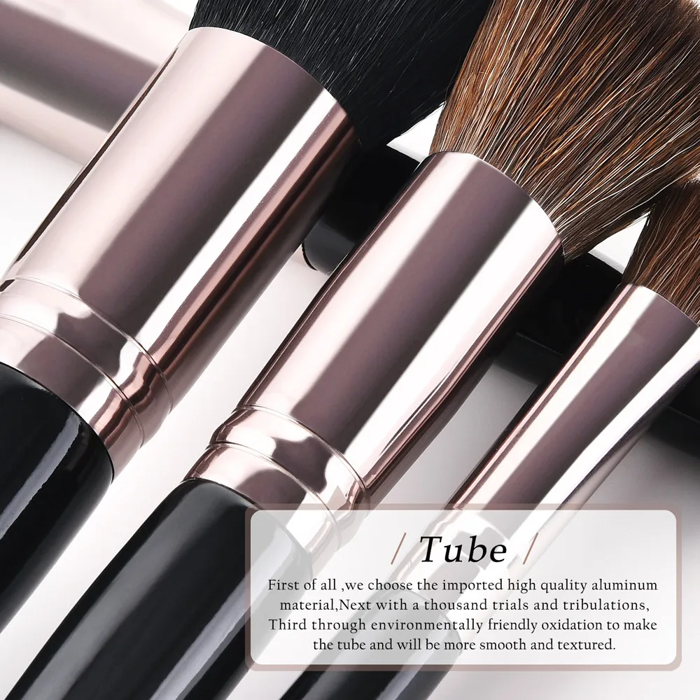 GUJHUI 2019 Новый профессиональный Pincel de maquillaje 8 шт. Косметические кисти для макияжа