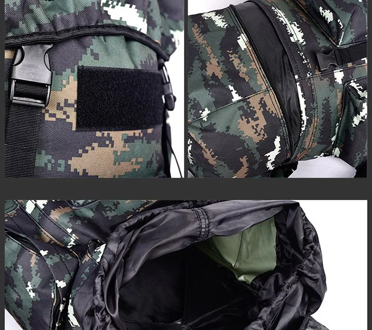 Брендовый Рюкзак высокой емкости с кронштейном, профессиональная альпинистская сумка 100л, модный рюкзак для путешествий, многофункциональная сумка