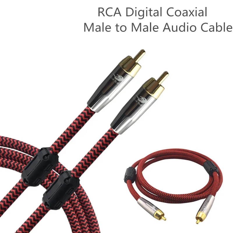 RCA Male to Male Digital Coaxial Audio Cable For font b Subwoofer b font font b