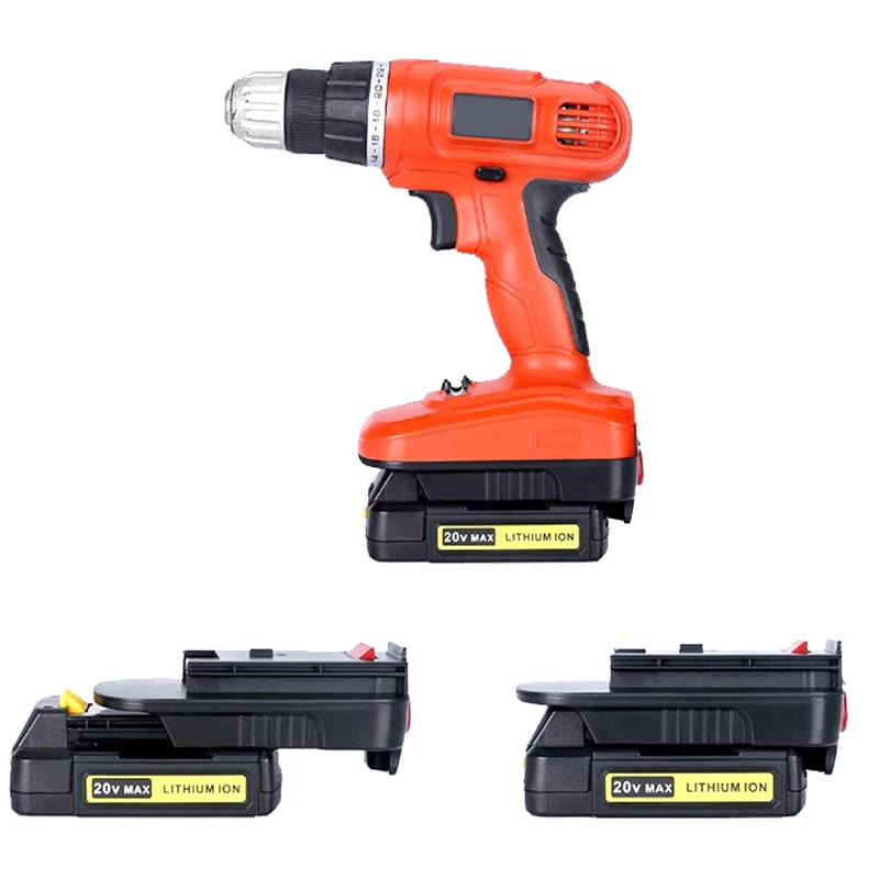 

20V Battery Adapter For Black Decker 18V Tools Convert Black Decker Set Tool
