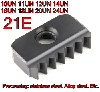 

21E 10UN 11UN 12UN 14UN 16UN 18UN 20UN 24UN BR215 5pcs Threaded Milling insert Processing: stainless steel. Alloy steel. Etc.