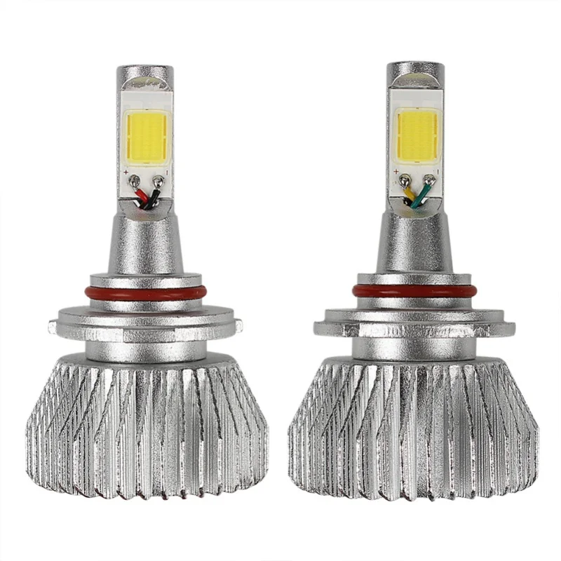 1 пара автомобиля HeadlightH1 H3 H4 H7 H13 880 9004 HB5 80 W 6000 K светодиодный лампы Авто внешний свет C6 автомобильных фар автомобиля источник света