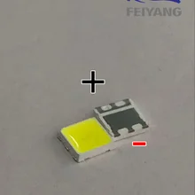 100 шт. 5054 светодиодный ЖК-дисплей подсветка ТВ Приложение светодиодный подсветка 1,5 Вт 3 в 5050 холодный белый Светодиодный ЖК-Телевизор подсветка SL-WZ5054FTA-11FAD