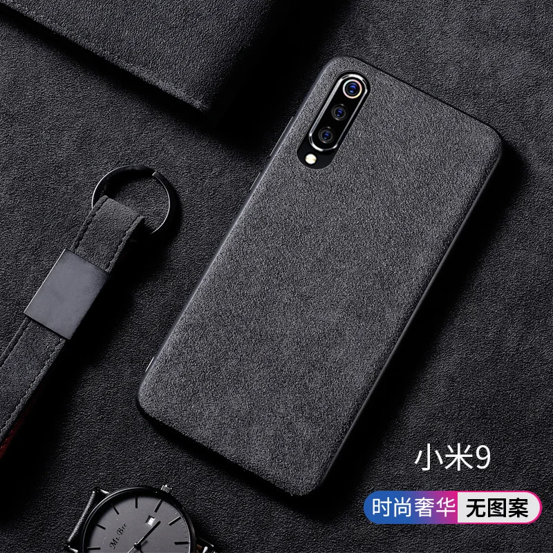 Luxury Leather Phone Case for Redmi Note 7 Xiaomi Mi 9 8 SE Lite 6 6x 5 5x Mix 2s Max 3 Mi8 Car Logo Coque Silicone Cover