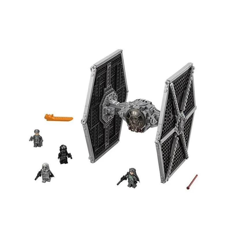 

Spaceship StarWars First order Imperial TIE Fighter fit legoings star wars figures Building Blocks bricks kids Toy 75211 550PCS