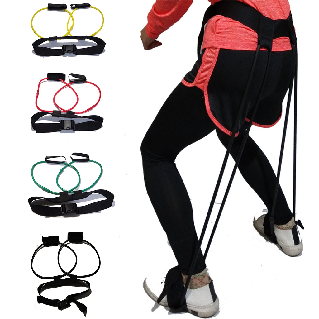 

Fitness Women Booty Butt Band Resistance Bands Adjustable Waist Belt Pedal Exerciser for Glutes Muscle Workout