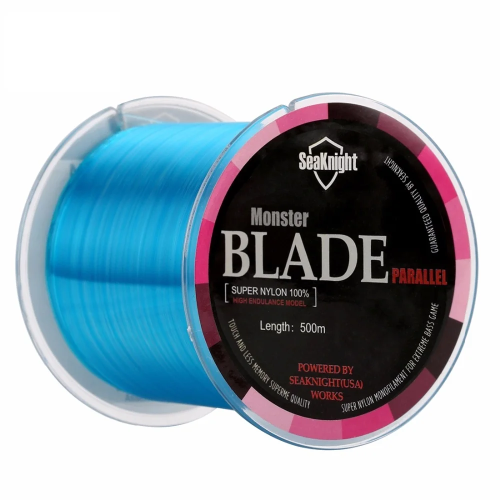 Леска нейлоновая SeaKnight 500 м 2 35lb|carp fishing line|nylon linenylon line |