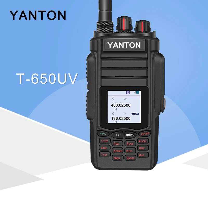 Применяется для YANTON T 650UV Tri Двухдиапазонная VHF UHF 10 Вт портативная двухсторонняя