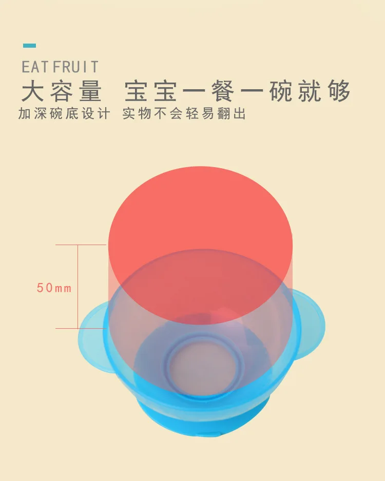 Детская посуда, набор для присоска, рис для детей, чаша, Мягкая ложка, термостойкая ложка, тарелка