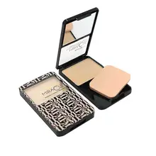 Пудра основа для лица прессованная пудра консилер макияж матовый мерцающий палитра контур компактная Косметика с пуховкой
