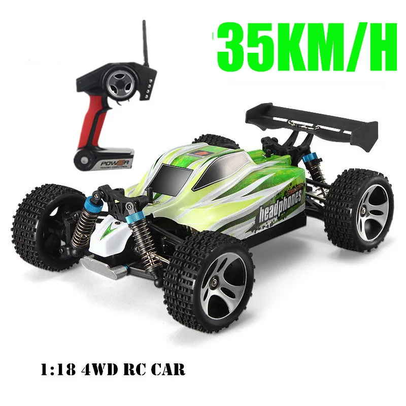 

Remote control car WLtoys A959 2.4G 1/18 ratio remote control off-road racing high-speed stunt SUV toy gift boy RC mini car part