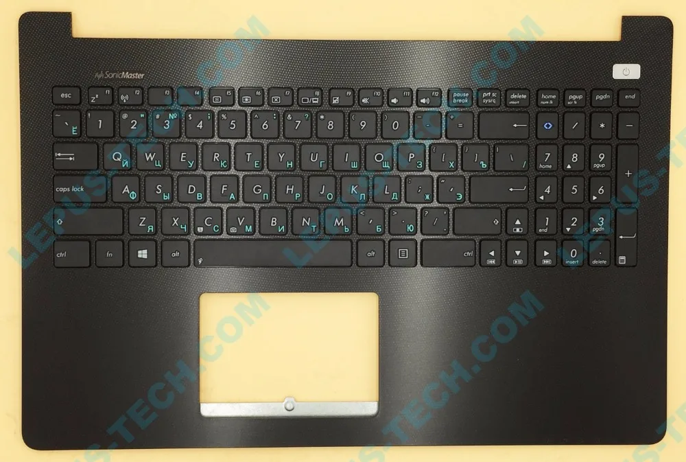 

RU Russian Keyboard For ASUS X502 X502CA keyboard with palmrest top case black color