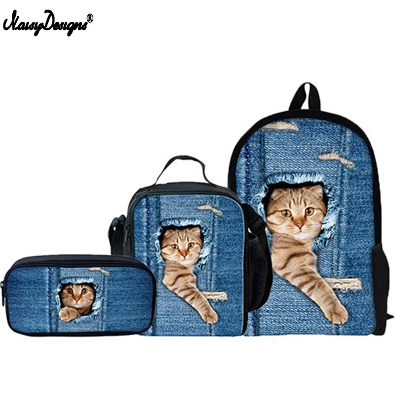 cute denim backpacks