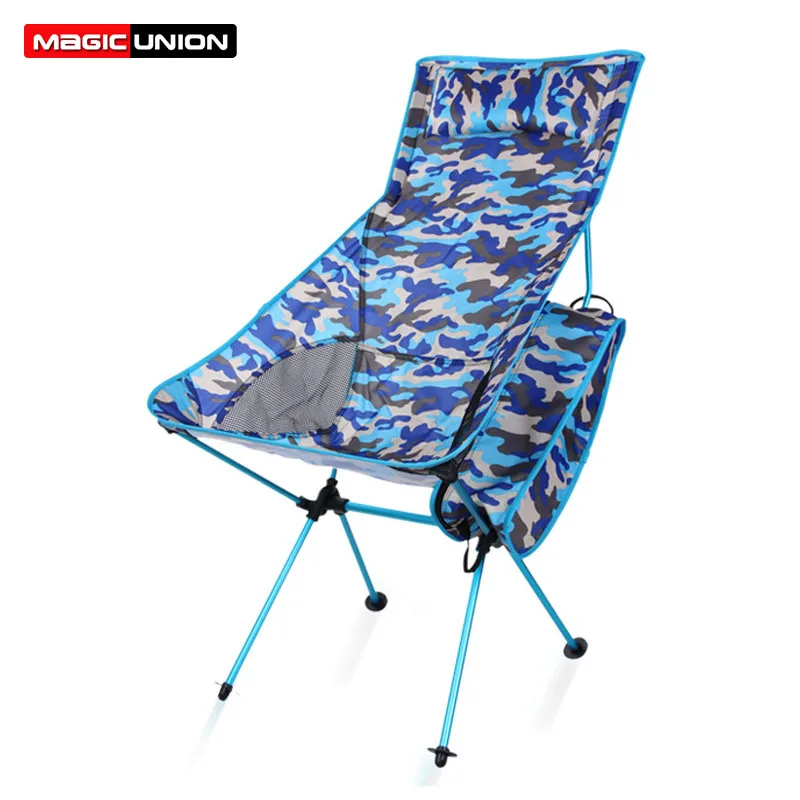 Magic Union Outdoor Camouflage Fishing Stool Foldable Beach Chair