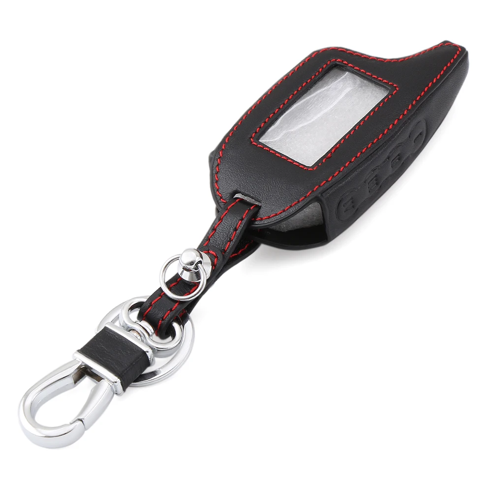 Russian Version for Scher-khan Leather case Magicar 6/7/8/9 LCD Two Way Car Alarm System M6 M7 M8 M9 Cover | Автомобили и