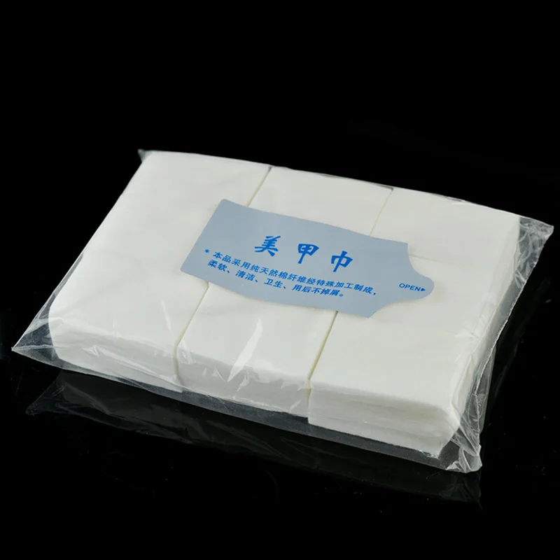 900 шт. безворсовые салфетки для снятия лака ногтей|lint-free wipes|nail remover wipesremover nail |