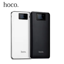 Original HOCO 20000mah Power Bank External 18650 Lithium Pack Pover bank Powerbank Fast Charger For iphone xiaomi Samsung LG