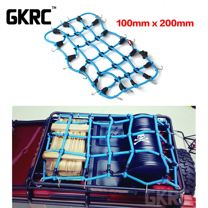 

1:10 RC Rock Crawler Elastic Luggage Net for Axial SCX10 90046 Tamiya CC01 RC4WD D90 D110 Traxxas TRX-4 Trx4 RC Car Accessories