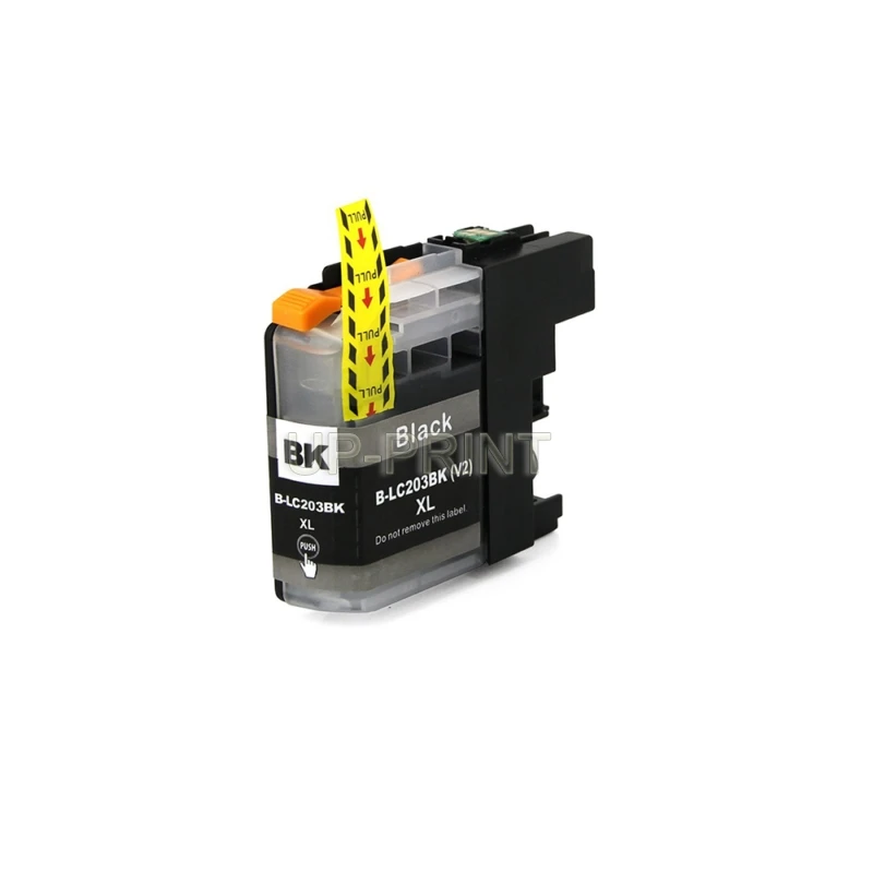 Up 3 Pcs LC201 LC203 LC203XL Zwarte Inkt Cartridges Voor Brother MFC