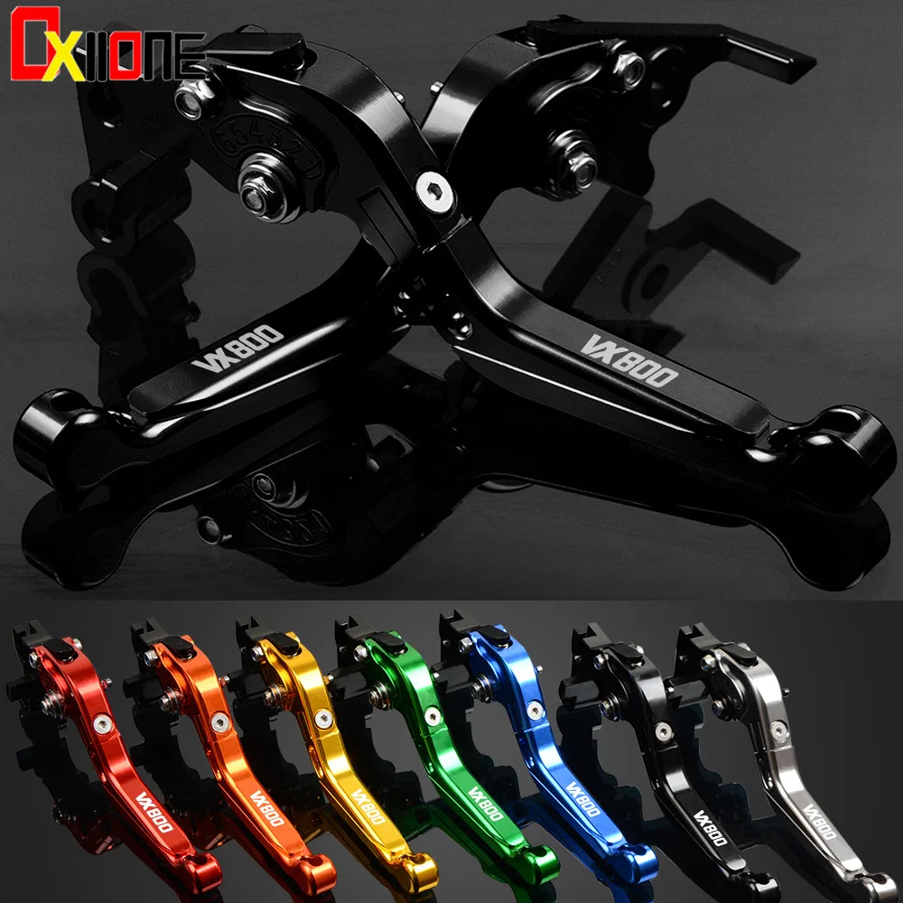 

For Suzuki VX800 VX 800 L H R T VS51B VX800L VX800H VX800R VX800T VS 51B 51 B 1990-1996 Motorcycle CNC Brake Clutch Levers Set