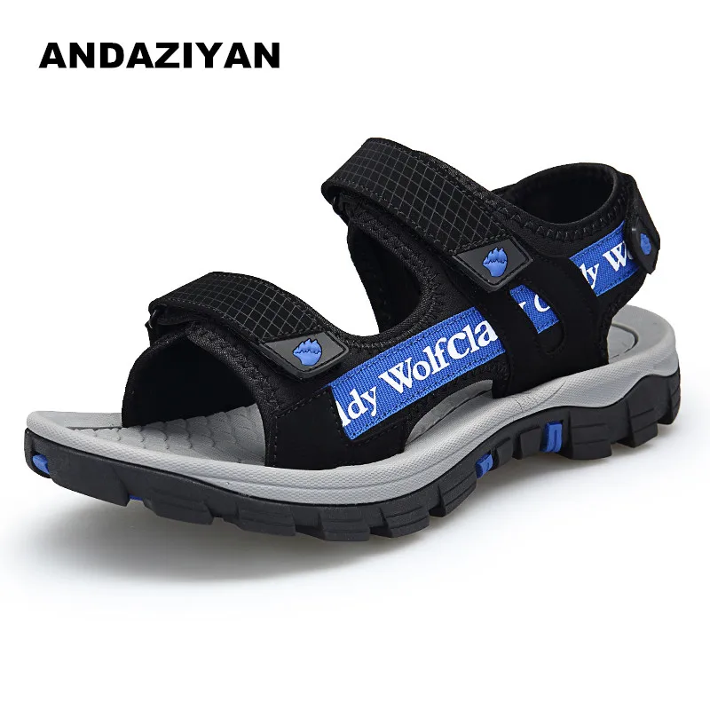 

Youth breathable beach shoes non-slip middle school students men's sandals