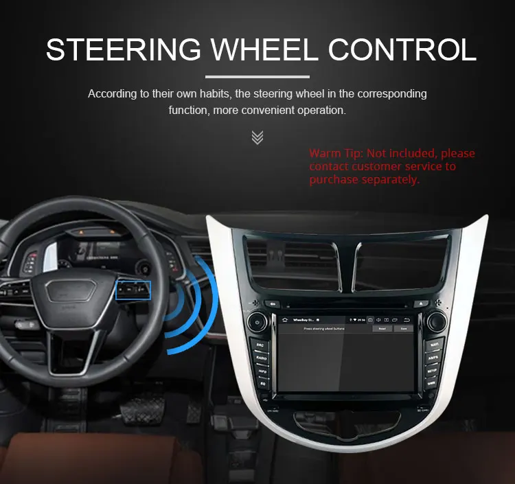 Sale TOPBSNA Android 9.0 Car Multimedia Player For Hyundai Solaris accent Verna i25 GPS Navigation 1 Din Car Radio Video Stereo Audio 10
