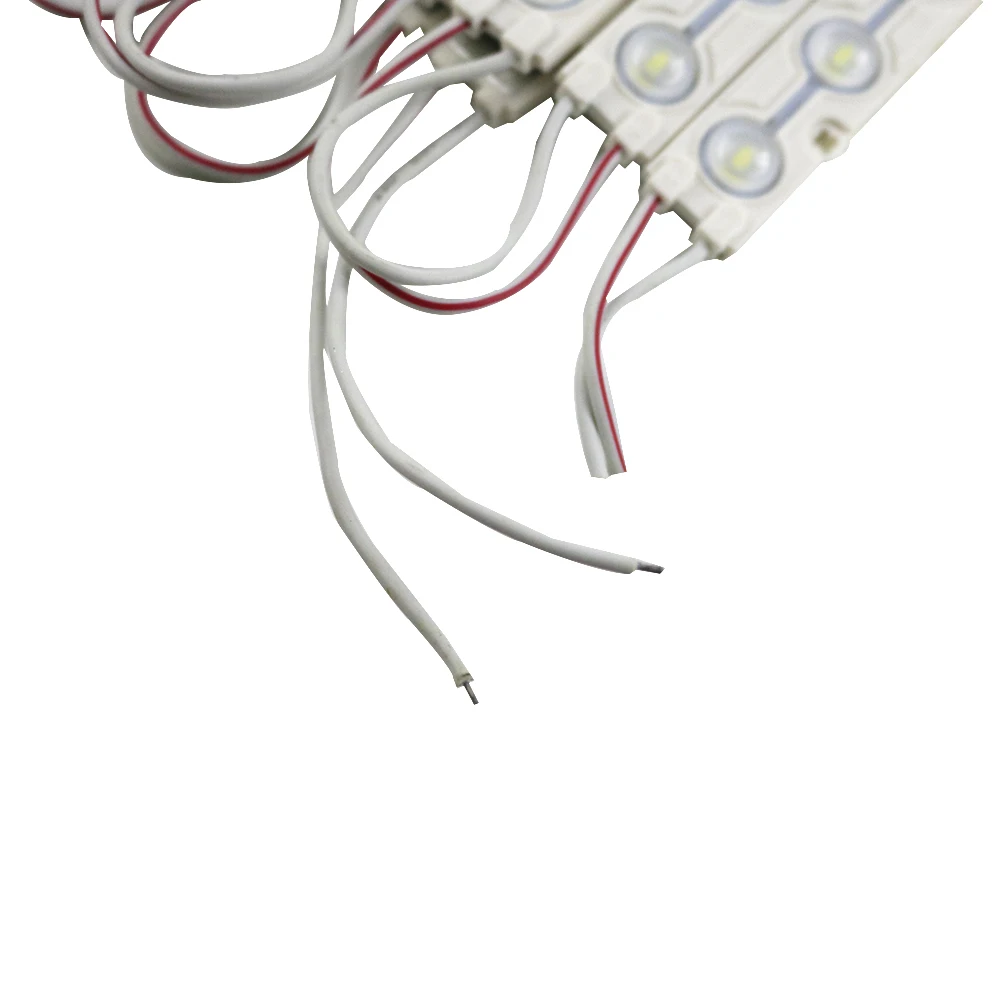 20 шт./лот светодиодные модули DC12V SMD 5730 3 светодиода IP65 водонепроницаемая лампа