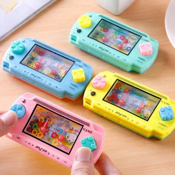 

MrY Classic Toy Vintage Water Game Machine Share Childhood Memory Funny Ability Develop Challenge Ring Game Kids Favorite Toy