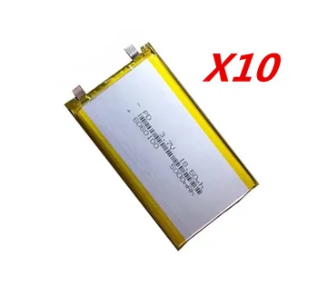 

10pcs 3.7V 5000mAh 6060100 Li-polymer Rechargeable Batteries Lithium Polymer Battery For Digital Products