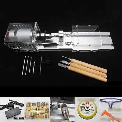 

Mini Lathe Wood Lathe Table Saw Cutting Machine Polisher DIY Tool For Polishing Cutting Woodworking