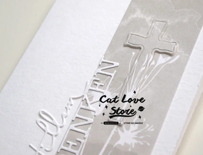 Holy Grail Cross Cutting Dies DIY Embossing Card Craft Scrapbooking Cut Stencils