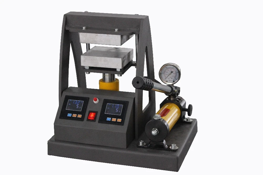 5x5 inch dual heating plates hydraulic rosin heat presspresses